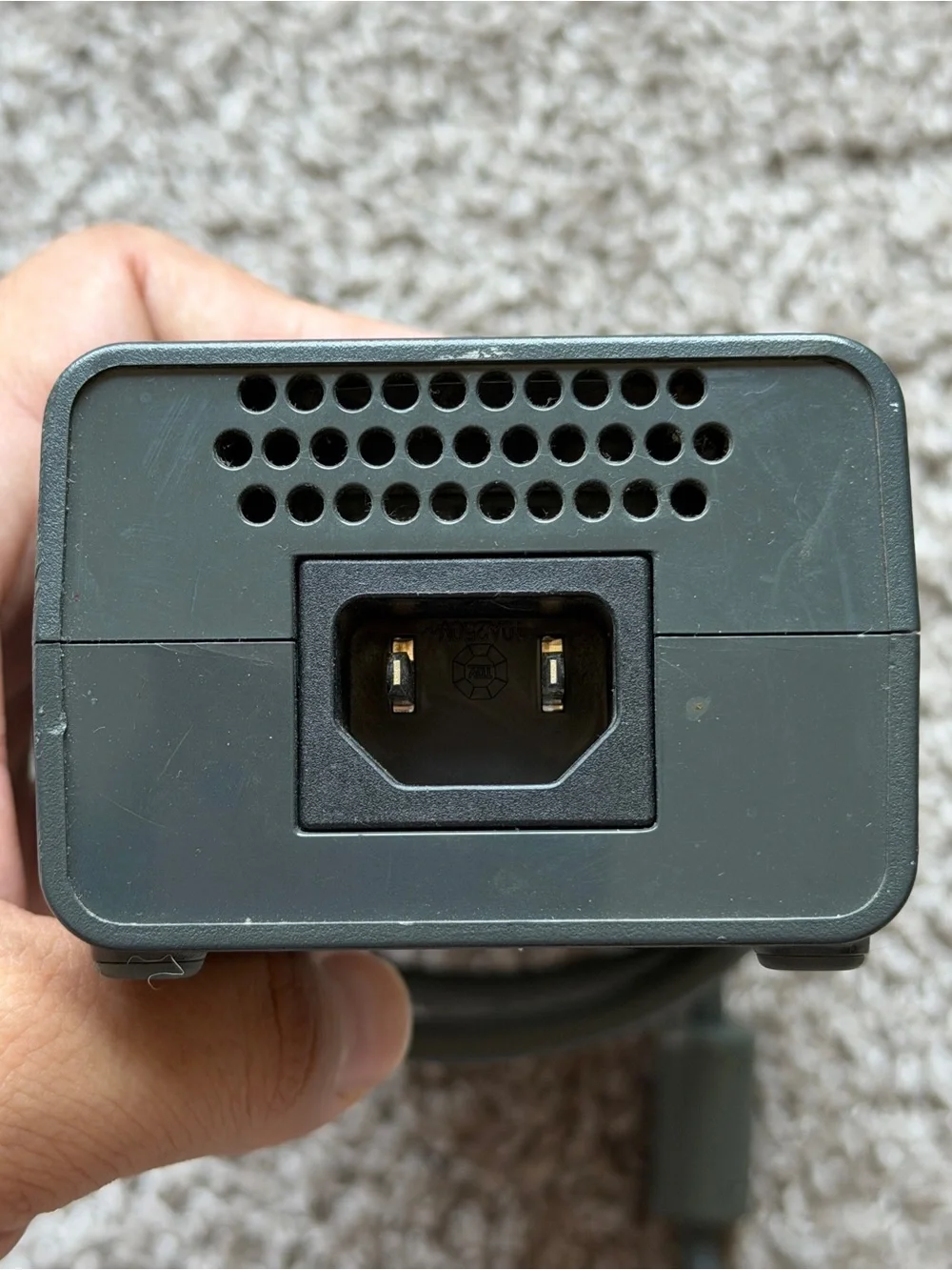 MICROSOFT XBOX 360 AC ADAPTER POWER BRICK CORD SUPPLY USED